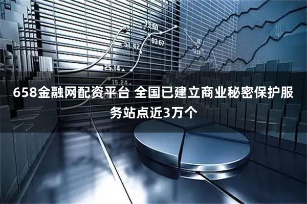 658金融网配资平台 全国已建立商业秘密保护服务站点近3万个